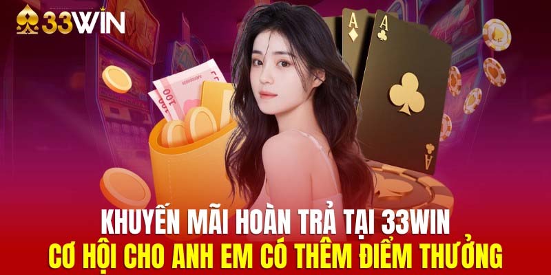 Sự kiện hoàn trả hấp dẫn chỉ có tại 33Win Sự kiện hoàn trả hấp dẫn chỉ có tại 33Win