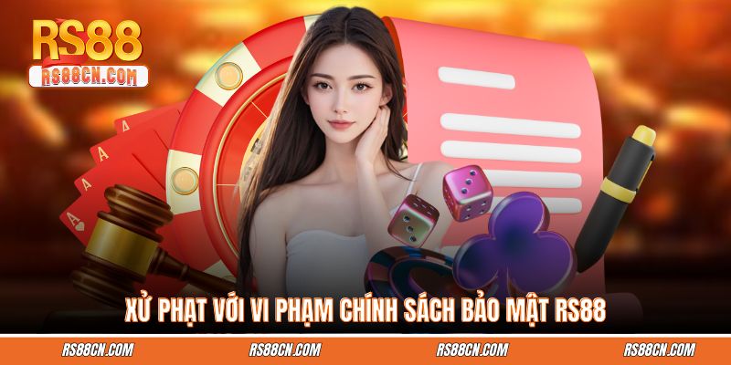 Xử phạt với vi phạm chính sách bảo mật RS88